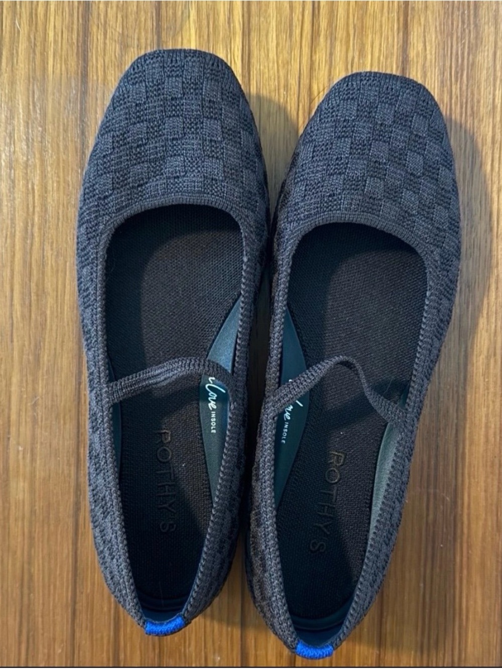Rothy's The Max Square Mary Jane Ballet Flats